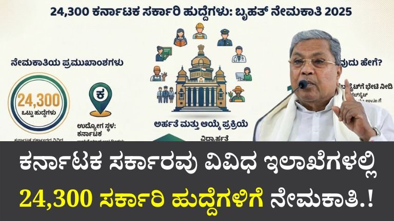 Karnataka Government Recruitment 2025