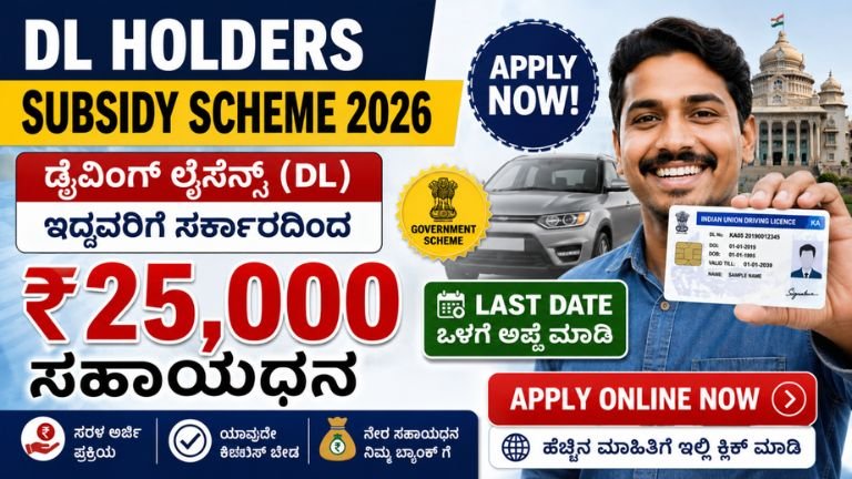 DL Holders Subsidy